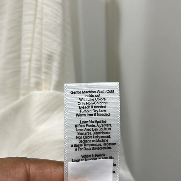 Nation LTD Paulina One Shoulder Tee Off White
 Sz S - Picture 6 of 12